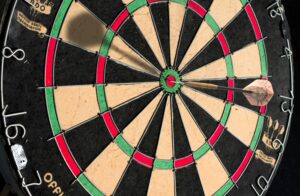 Dart League meets every Wednesday evening at 6:00pm